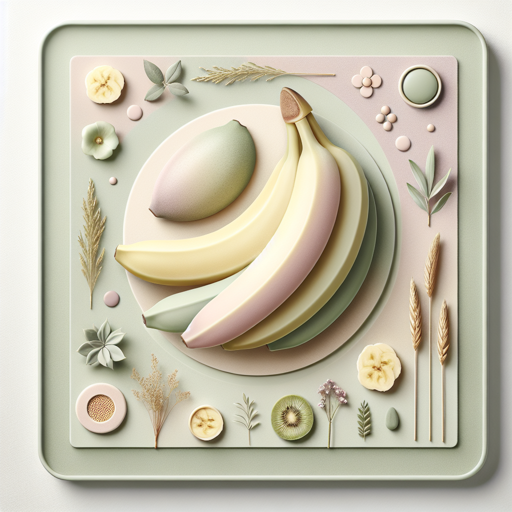 health benefits of bananas – elegant pastel Inline 2 illustration symbolising holistic wellness