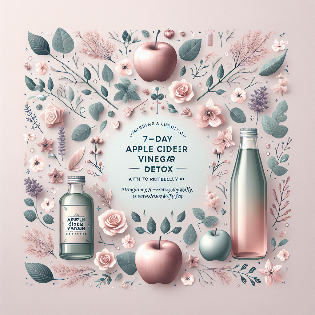 7-Day Apple Cider Vinegar Detox: Does It Really Melt Belly Fat? – elegant pastel Inline 1 illustration symbolising holistic wellness