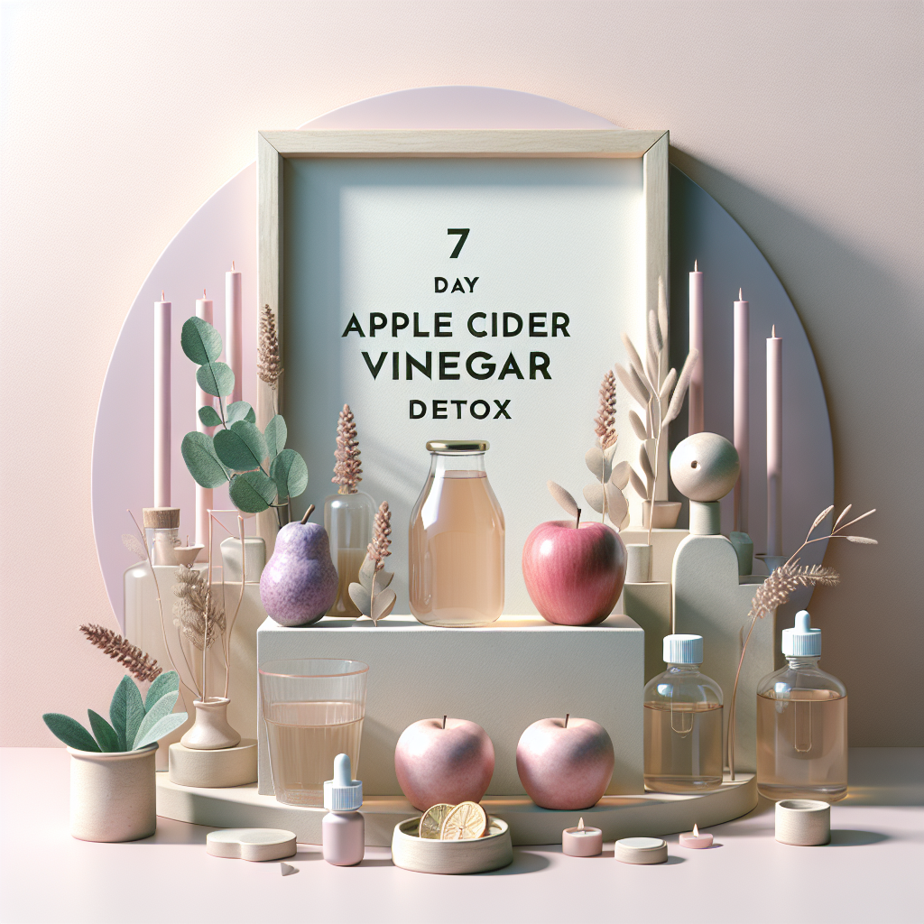 7-Day Apple Cider Vinegar Detox: Does It Really Melt Belly Fat? – elegant pastel Inline 2 illustration symbolising holistic wellness