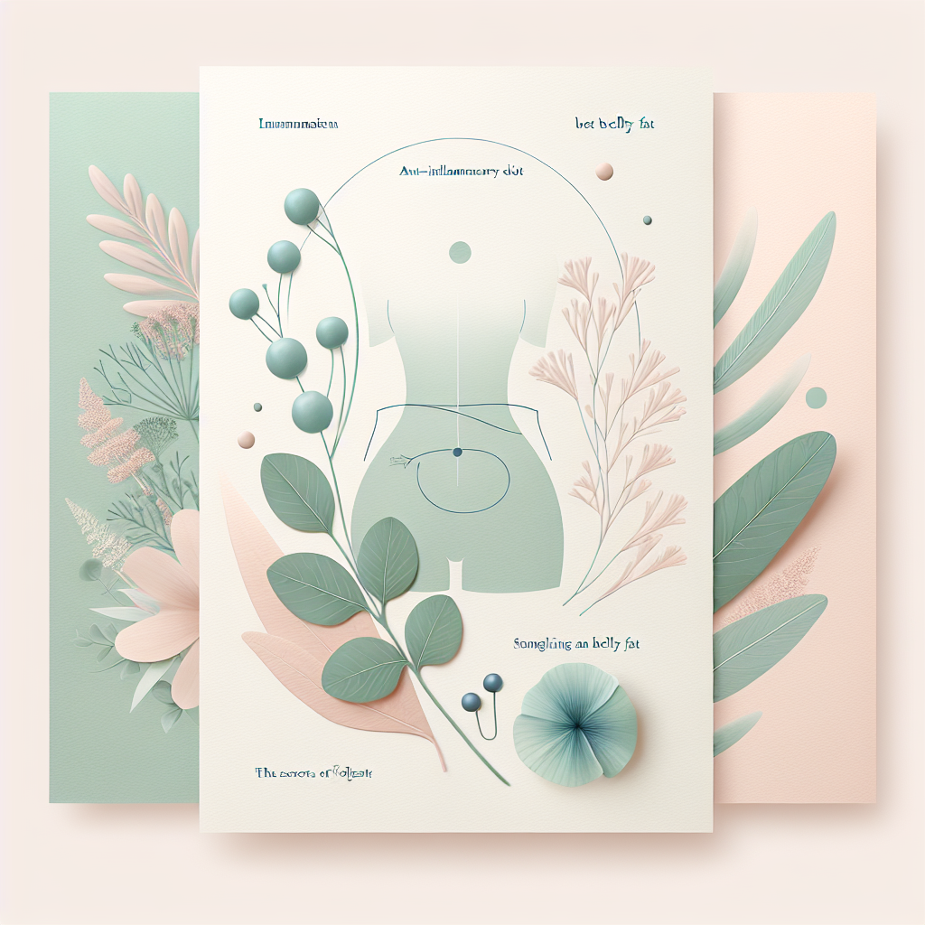 Anti-Inflammatory Diet Secrets to Beat Belly Fat – elegant pastel Inline 3 illustration symbolising holistic wellness