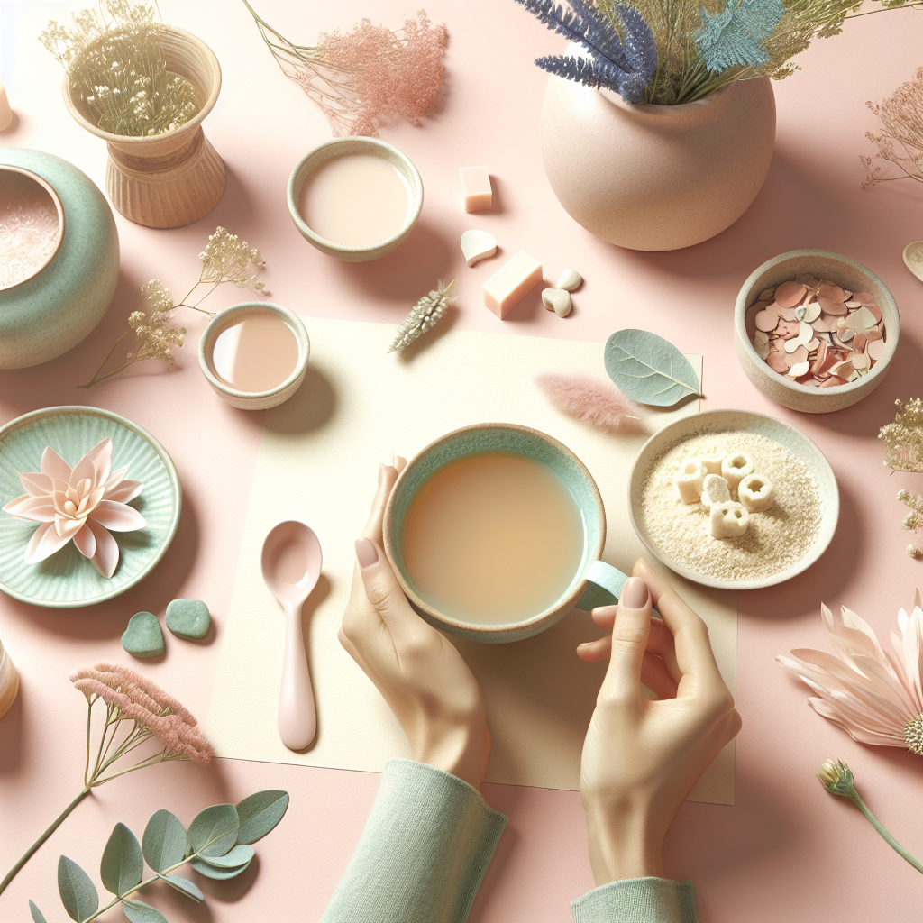 Drinking Bone Broth Every Day: What It Does to Your Body – elegant pastel Inline 1 illustration symbolising holistic wellness