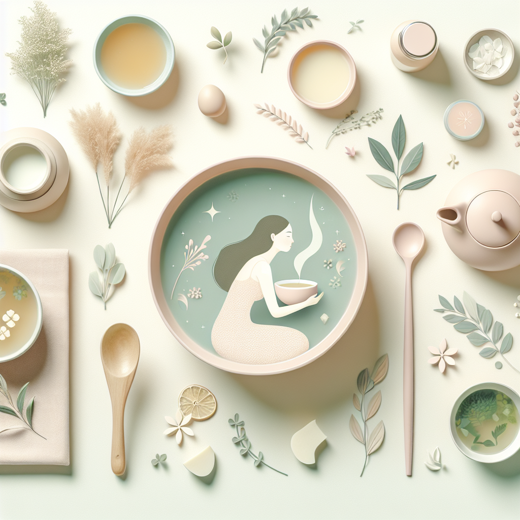 Drinking Bone Broth Every Day: What It Does to Your Body – elegant pastel Inline 3 illustration symbolising holistic wellness
