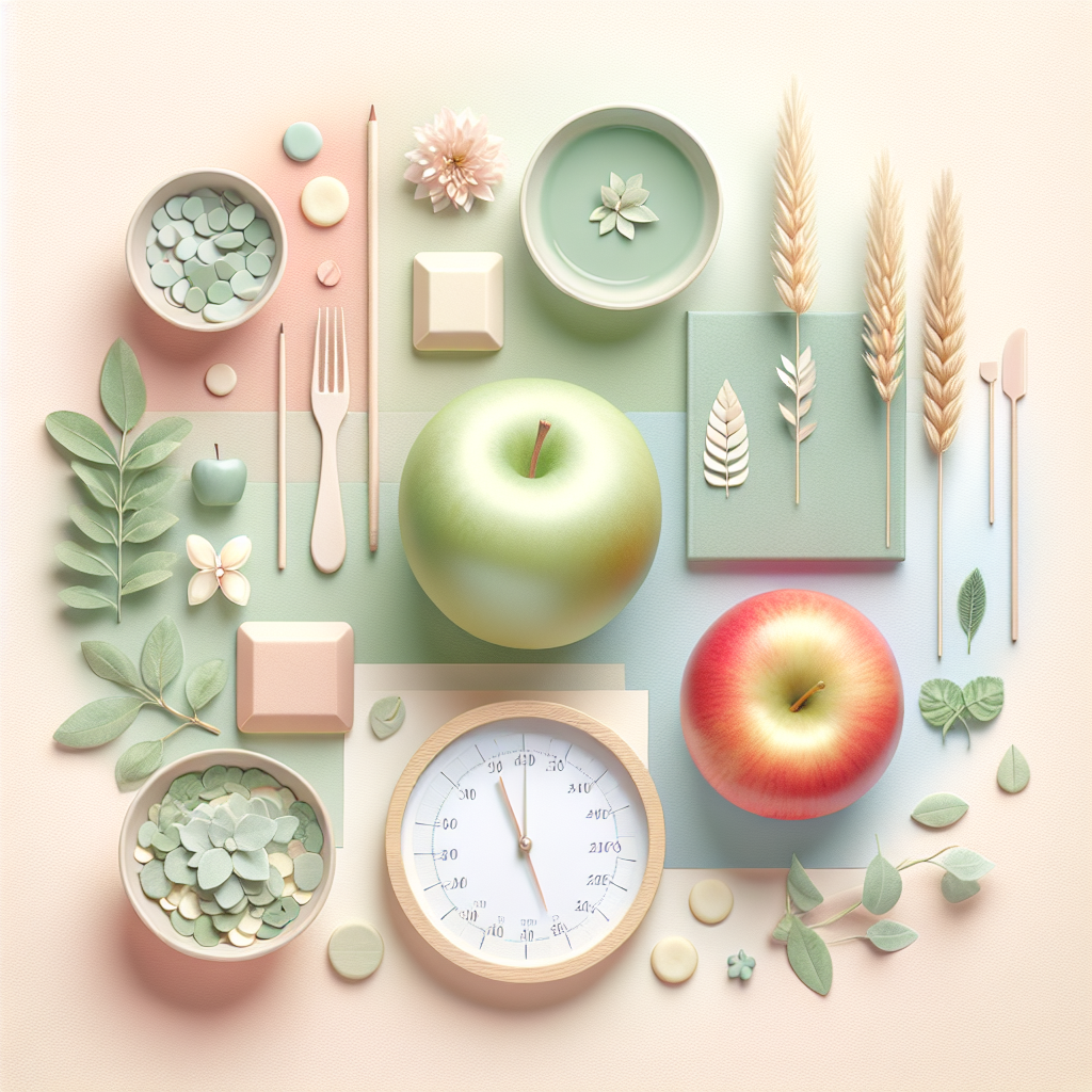 How Apple Dieting Can Reset Your Metabolism – elegant pastel Inline 1 illustration symbolising holistic wellness