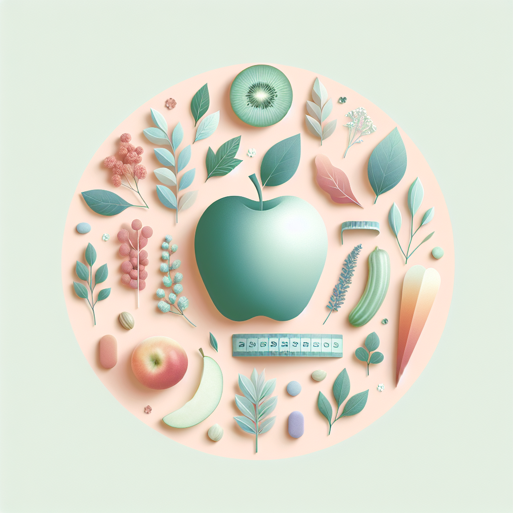 How Apple Dieting Can Reset Your Metabolism – elegant pastel Inline 2 illustration symbolising holistic wellness