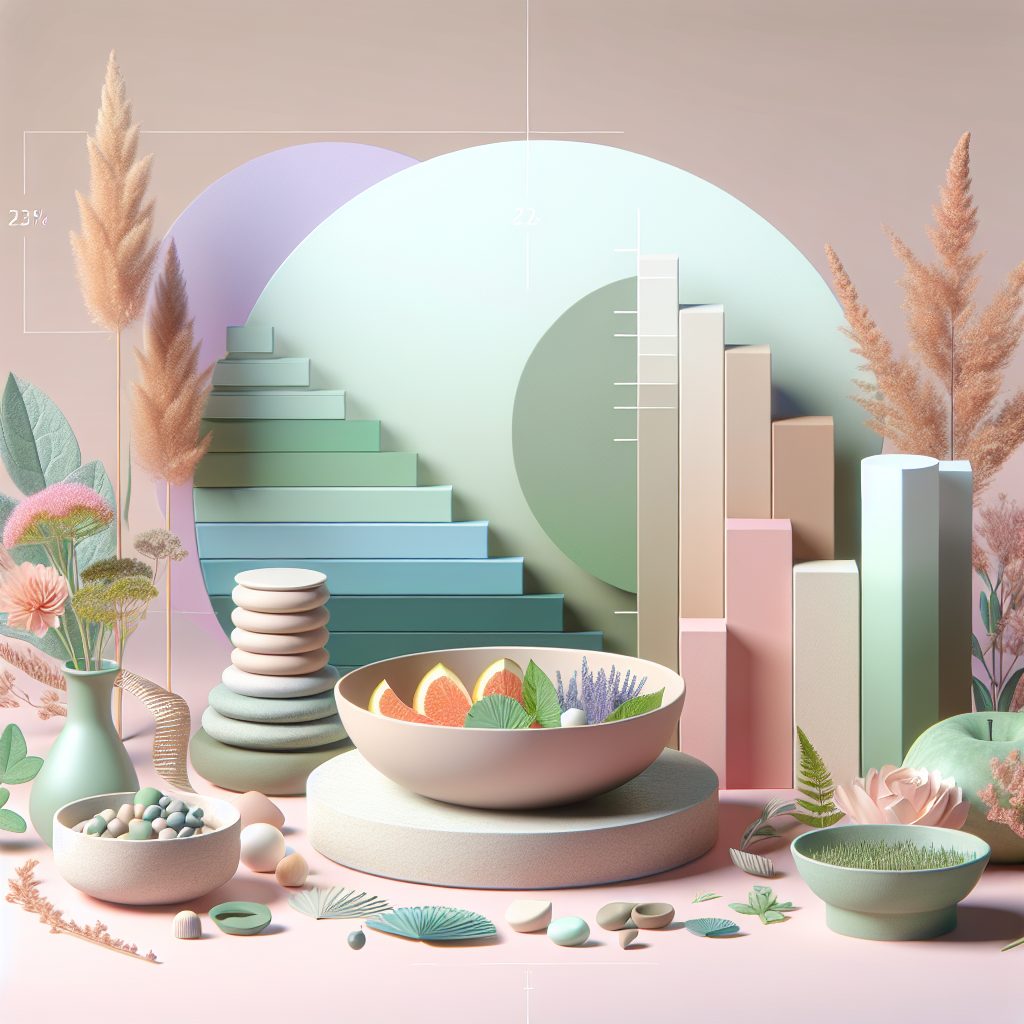 Low-Glycemic Index Diet – elegant pastel Inline 3 illustration symbolising holistic wellness