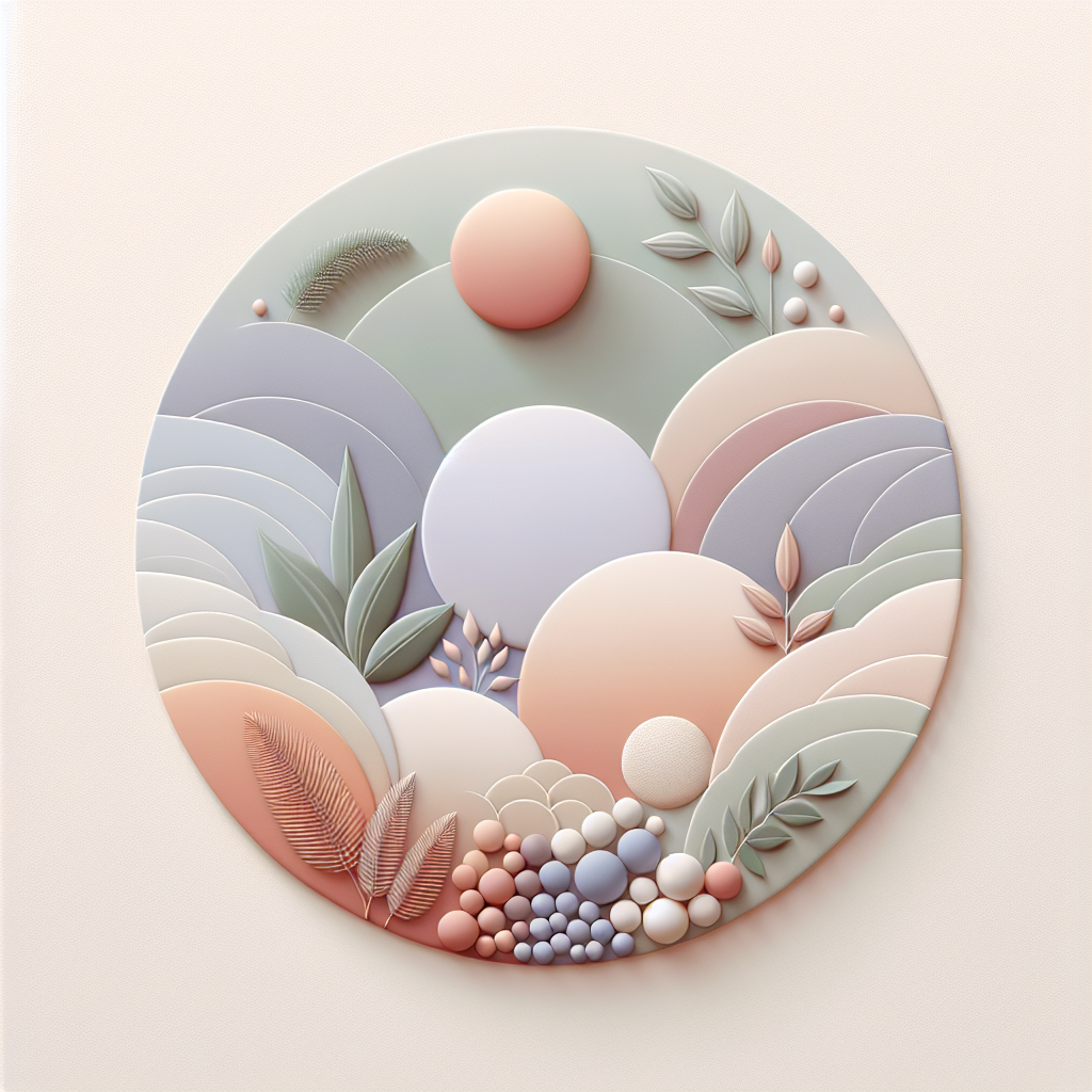 Mindful Eating: Can You Actually Lose Weight Without Dieting? – elegant pastel Inline 1 illustration symbolising holistic wellness