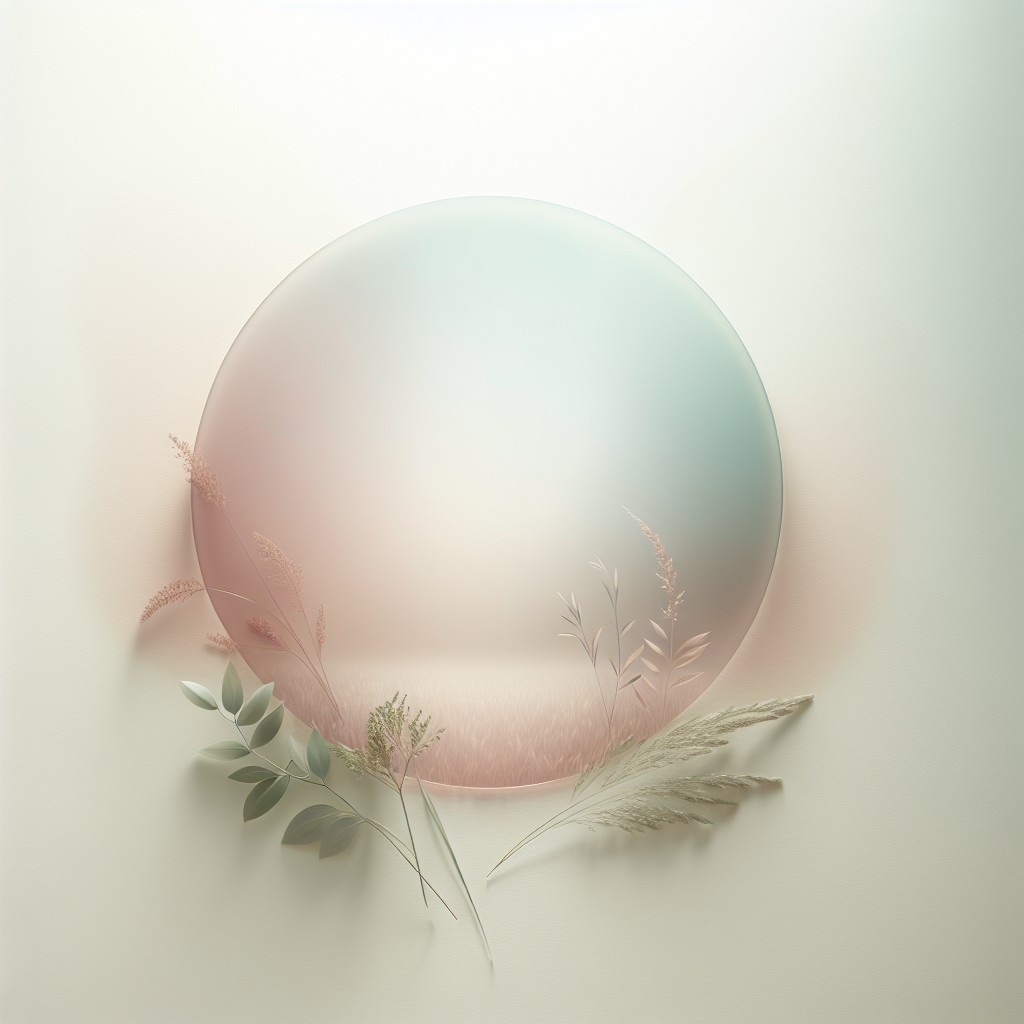 Mindful Eating: Can You Actually Lose Weight Without Dieting? – elegant pastel Inline 3 illustration symbolising holistic wellness
