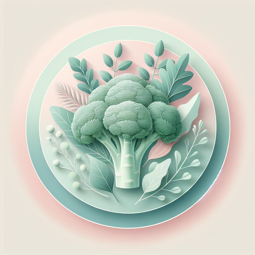 Secret Health Benefits of Broccoli – elegant pastel Inline 1 illustration symbolising holistic wellness