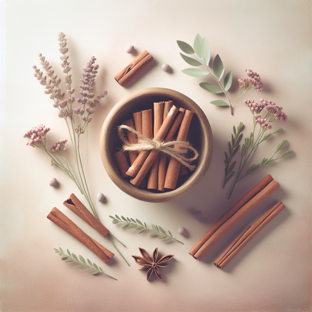 Secret Health Benefits of Cinnamon – elegant pastel Featured illustration symbolising holistic wellness
