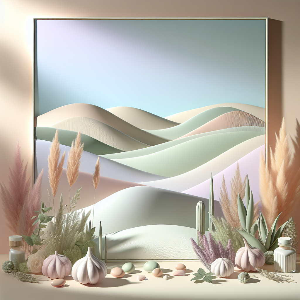 Secret Health Benefits of Garlic – elegant pastel Inline 3 illustration symbolising holistic wellness