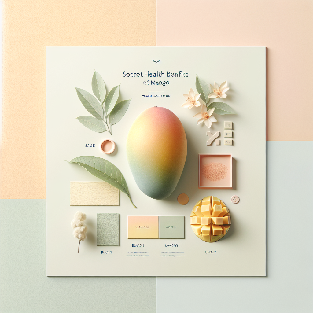 Secret Health Benefits of Mangos – elegant pastel Inline 2 illustration symbolising holistic wellness