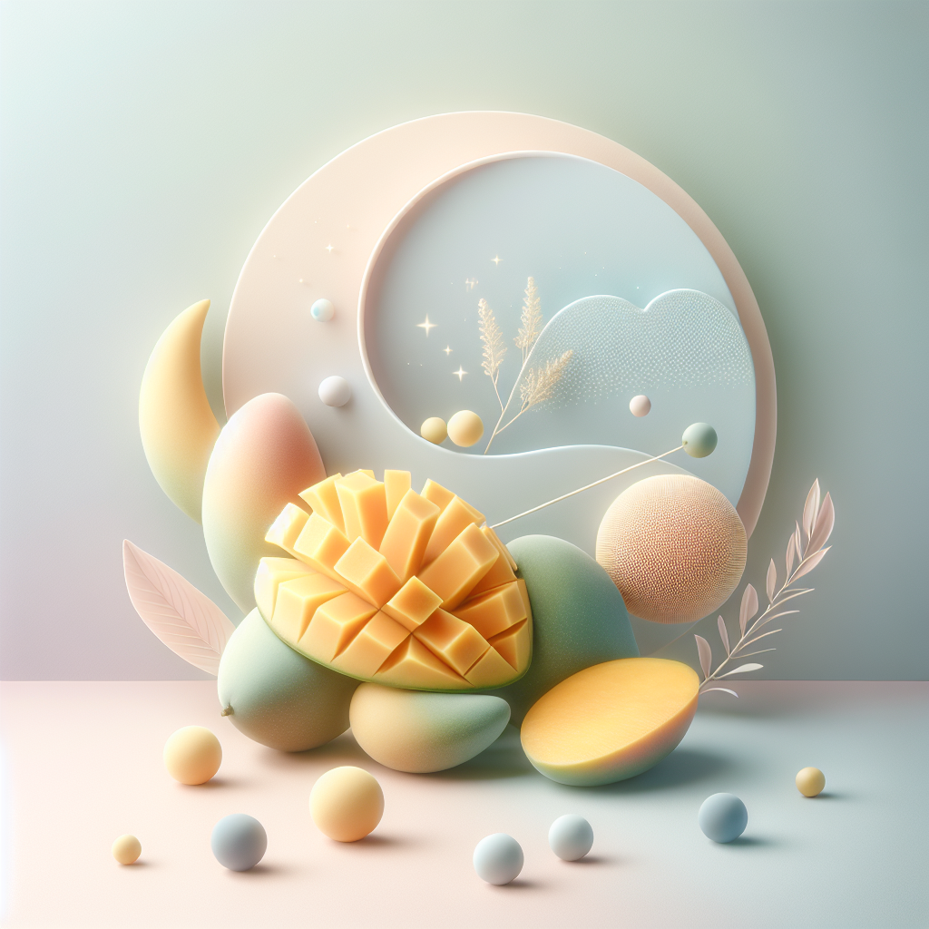 Secret Health Benefits of Mangos – elegant pastel Inline 3 illustration symbolising holistic wellness