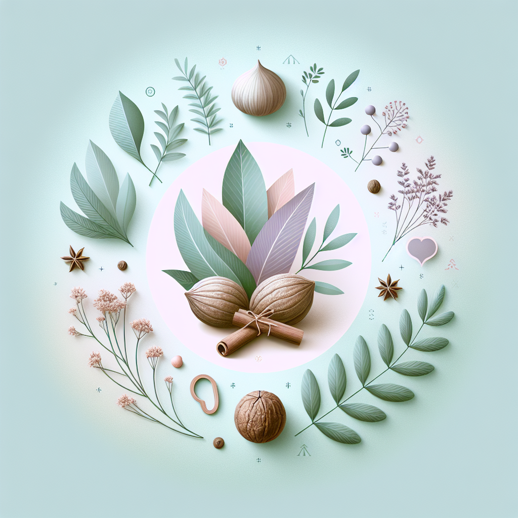 Secret Health Benefits of Nutmeg – elegant pastel Inline 2 illustration symbolising holistic wellness