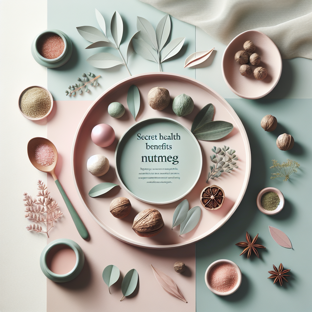 Secret Health Benefits of Nutmeg – elegant pastel Inline 3 illustration symbolising holistic wellness