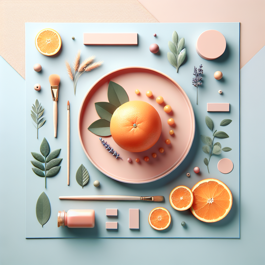 Secret Health Benefits of Oranges – elegant pastel Inline 2 illustration symbolising holistic wellness
