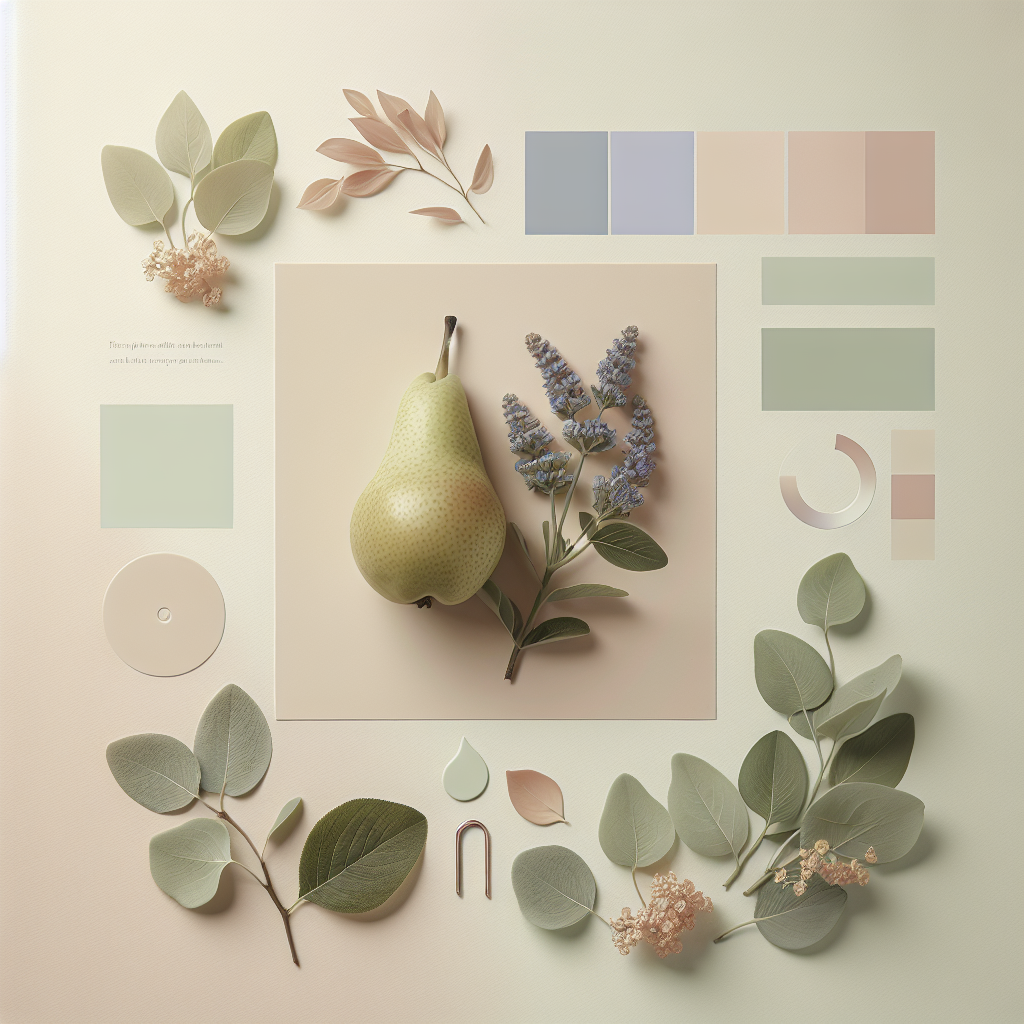 Secret Health Benefits of Pears – elegant pastel Inline 1 illustration symbolising holistic wellness