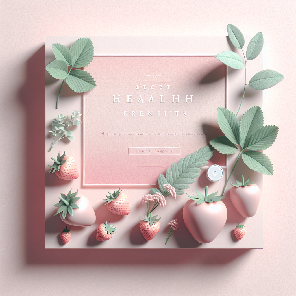 Secret Health Benefits of Strawberries – elegant pastel Inline 1 illustration symbolising holistic wellness