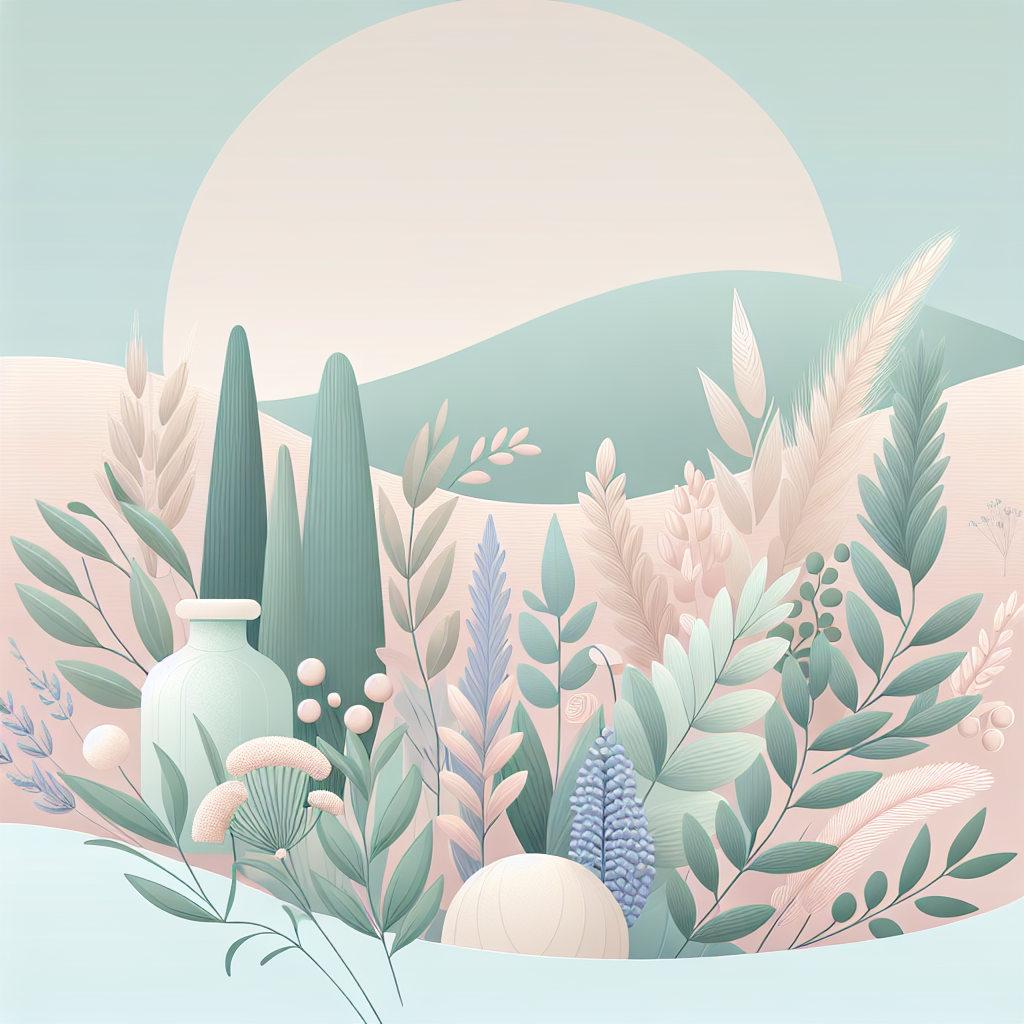 Surprising Health Benefits of a Mediterranean Diet After 50 – elegant pastel Inline 1 illustration symbolising holistic wellness