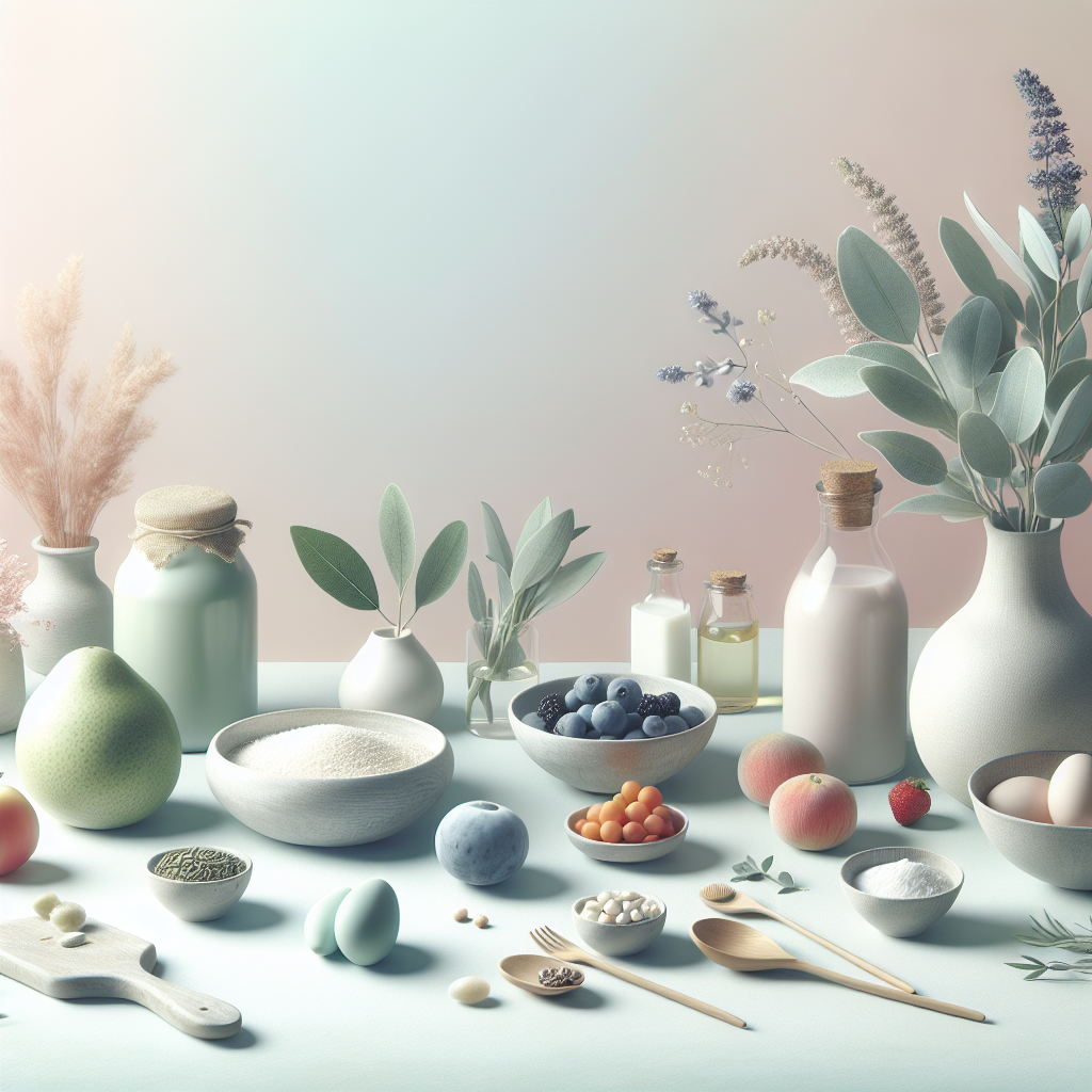 Top 10 Zero-Calorie Foods That Help You Burn More Calories – elegant pastel Inline 1 illustration symbolising holistic wellness