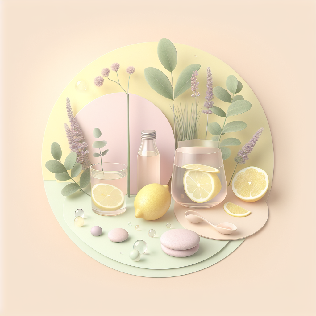 What Happens When You Drink Lemon Water Every Morning for a Month? – elegant pastel Inline 1 illustration symbolising holistic wellness
