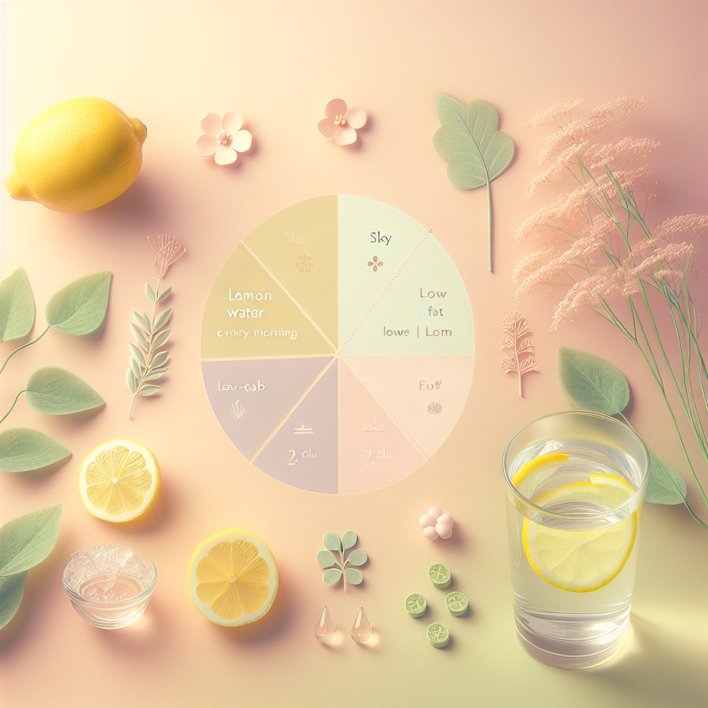 What Happens When You Drink Lemon Water Every Morning for a Month?Low-Carb vs. Low-Fat Diets: Which Is Actually Better for Sustainable Weight Loss? – elegant pastel Featured illustration symbolising holistic wellness